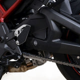 R&G Racing Black Boot Guard Kit For 2020-2023 Kawasaki Z H2 ZR1000 ABS EZBG412BL