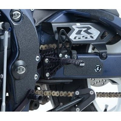 R&G Racing Black Boot Guard Kit For 2011-2018 Suzuki GSXR600