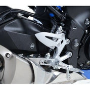 R&G Racing Black Boot Guard Kit For 2016-2017 Suzuki GSXS1000