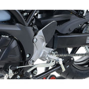 R&G Racing Black Boot Guard Kit For 2016-2018 Suzuki SV650 Unfaired