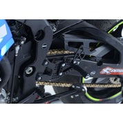 R&G Racing Black Boot Guard Kit For 2017-2018 Suzuki GSXR1000