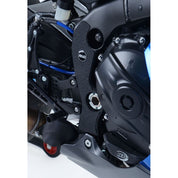 R&G Racing Black Boot Guard Kit For 2017-2018 Suzuki GSXR1000