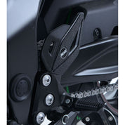 R&G Racing Black Boot Guard Kit For 2017-2021 Suzuki GSXS750 EZBG709BL