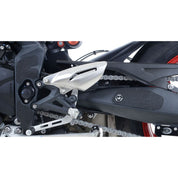 R&G Racing Black Boot Guard Kit For 2013-2016 Triumph Street Triple 675