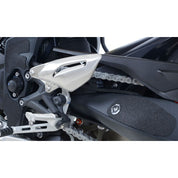 R&G Racing Black Boot Guard Kit For 2013-2016 Triumph Street Triple 675