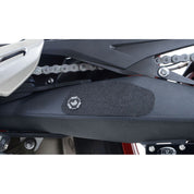 R&G Racing Black Boot Guard Kit For 2013-2016 Triumph Street Triple 675