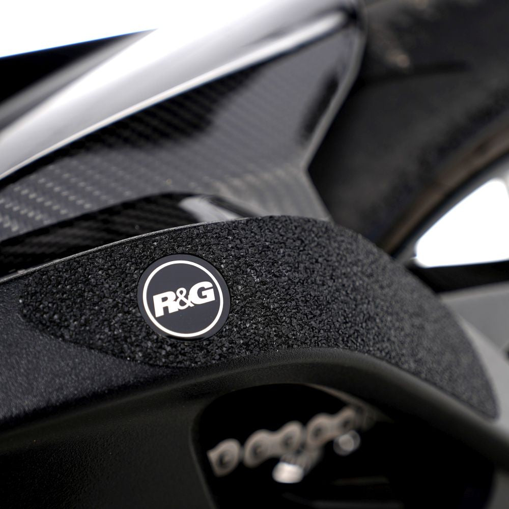 R&G Racing Black Boot Guard Kit For 2017-2018 Triumph Street Triple R ABS 765