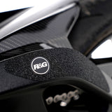 R&G Racing Black Boot Guard Kit For 2017-2018 Triumph Street Triple R ABS 765