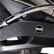 R&G Racing Black Boot Guard Kit For 2017-2018 Triumph Street Triple R ABS 765