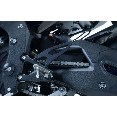 R&G Racing Black Boot Guard Kit For 2015-2024 Yamaha YZF R1