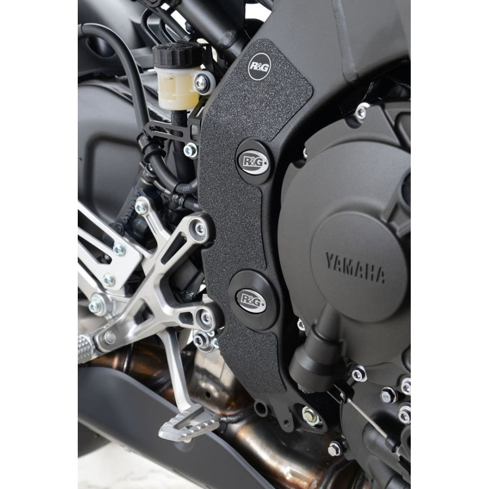 R&G Racing Black Boot Guard Kit For 2018-2024 Yamaha MT-10