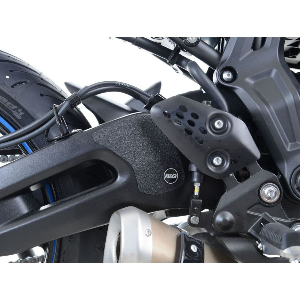 R&G Racing Black Boot Guard Kit For 2016-2020 Yamaha MT-07 Tracer 700 FJ-07