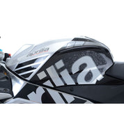 R&G Racing Black Tank Traction Pads For 2019-2020 Aprilia RSV4 1100 Factory