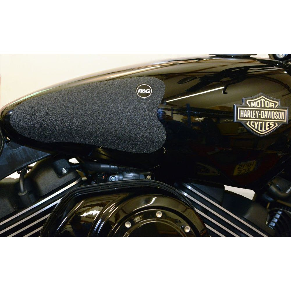 R&G Racing Black Tank Traction Grips For 2015-2018 Harley-Davidson Street 500 XG500