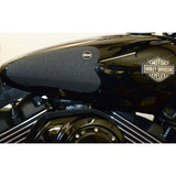 Puños de tracción para depósito R&G Racing negros para Harley-Davidson Street 500 XG500 (2015-2018)