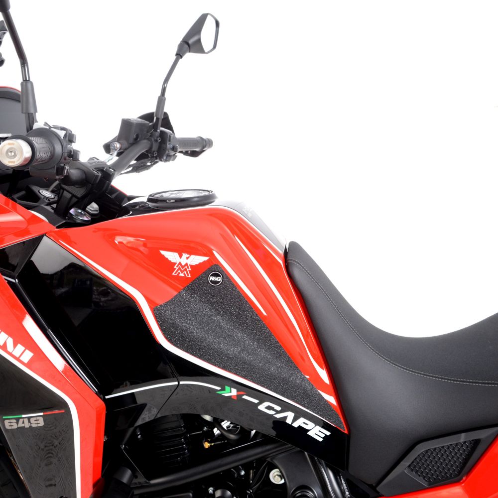 R&G Racing Clear Tank Traction Grips For 2023-2024 Moto Morini X-Cape 649