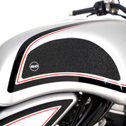 R&G Racing Black Tank Traction Grips For 2023-2024 Norton Commando 961 Sport