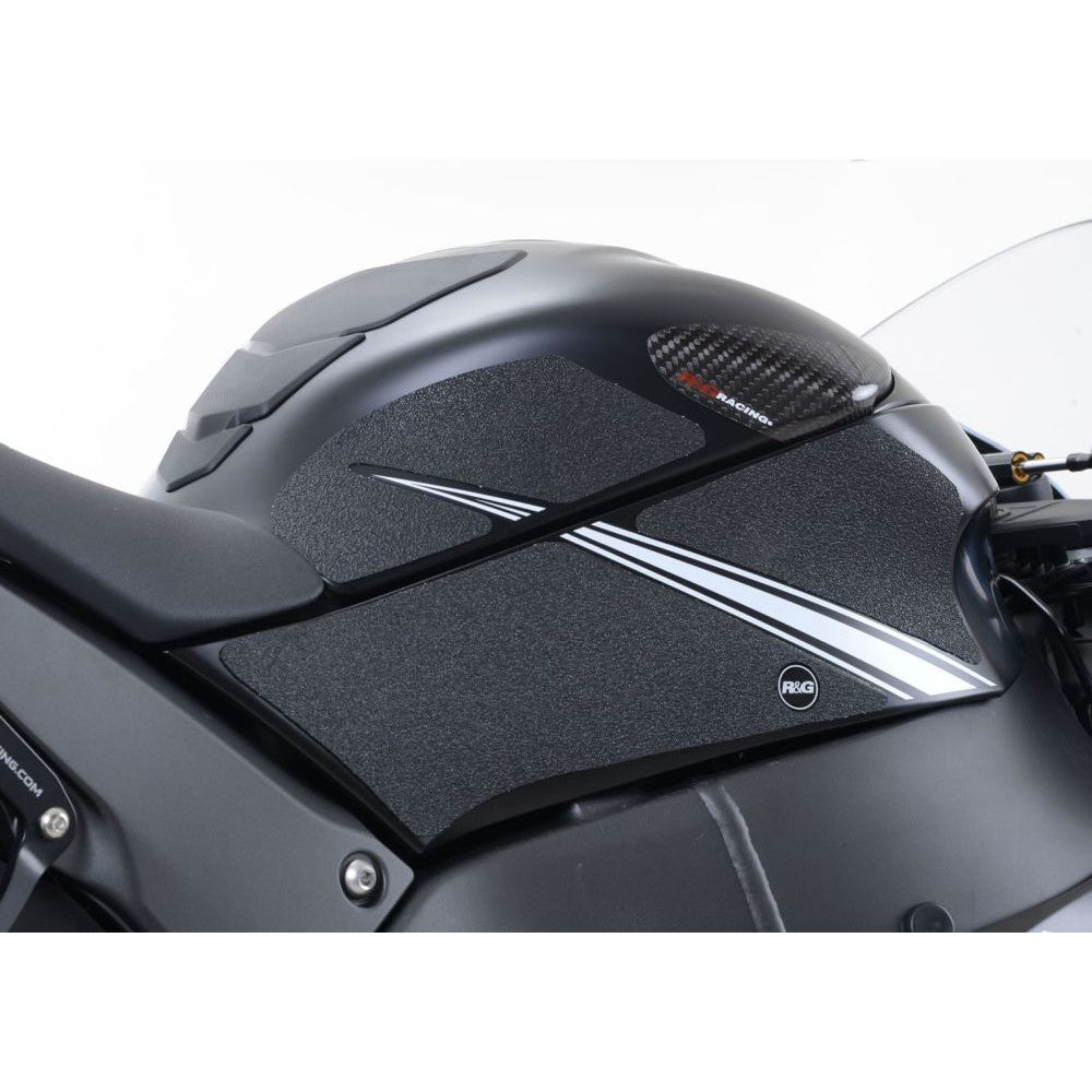 R&G Racing Clear Tank Traction Grip For 2016-2020 Kawasaki Ninja ZX10R ZX1000