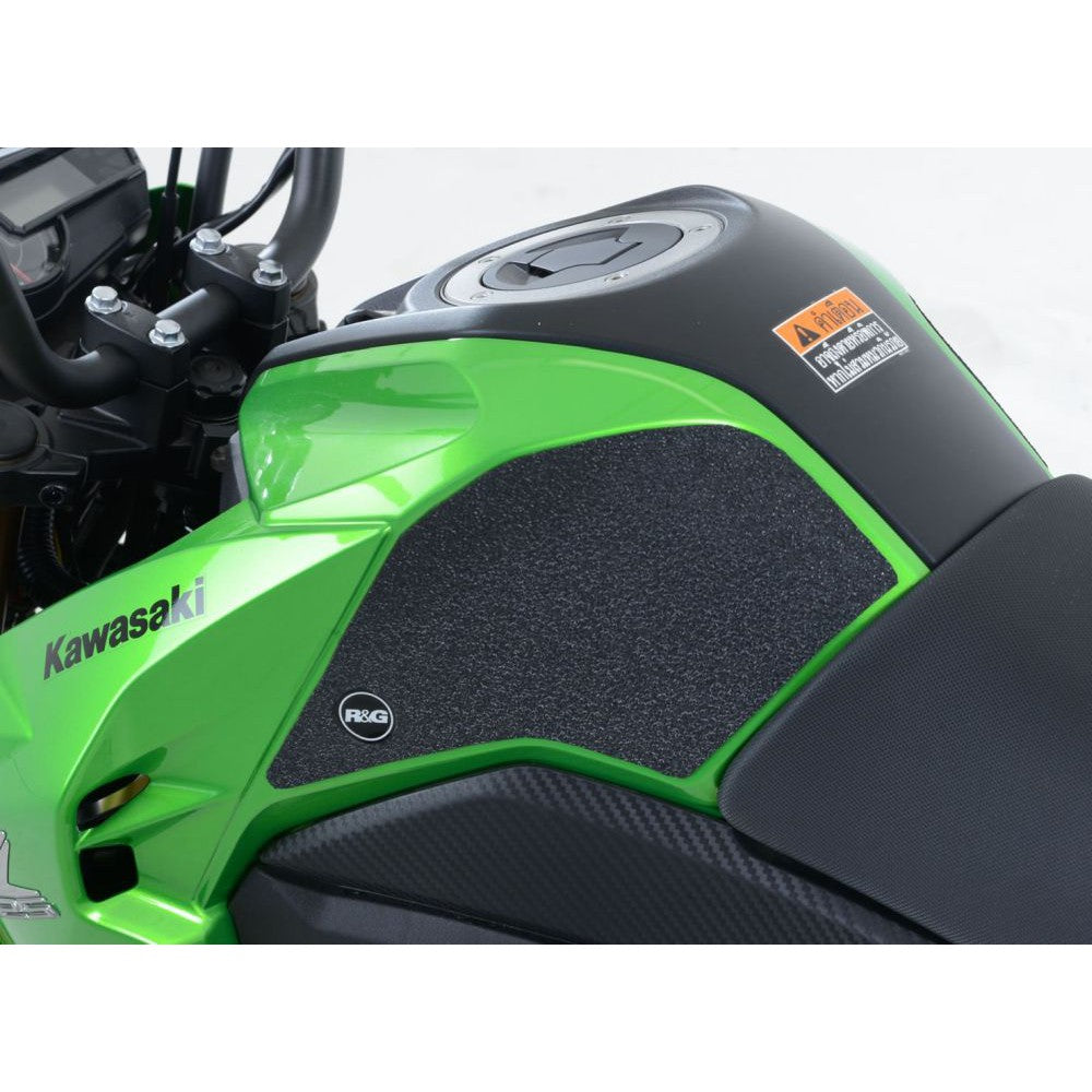 R&G Racing Clear Tank Traction Grip For 2016-2018 Kawasaki Z125