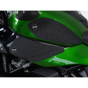 R&G Racing Black Tank Traction Grips 4 Piece Kit For 2022-2023 Kawasaki Ninja H2 SX SE ZX1000