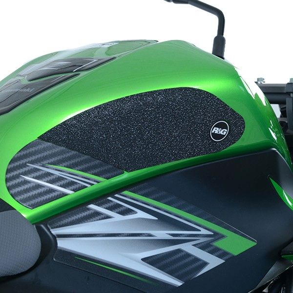 R&G Racing Black Tank Traction Grips For 2019-2020 Kawasaki Z125 EZRG437BL