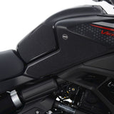 R&G Racing Black Tank Traction Grips For 2022-2023 Kawasaki Versys 650 KLE650 ABS