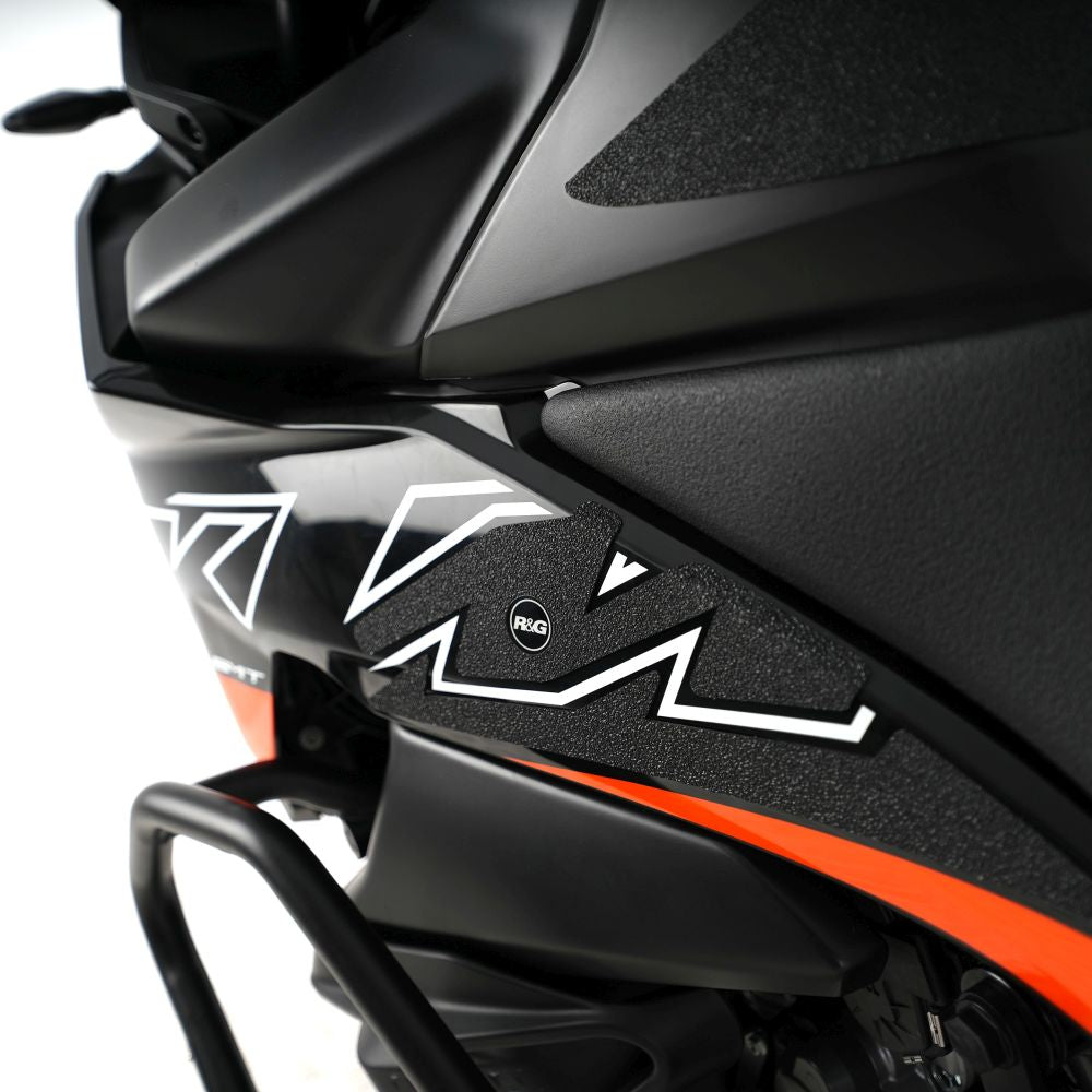 R&G Racing Black Tank Traction Grips For 2023-2024 KTM 890 SMT EZRG518BL