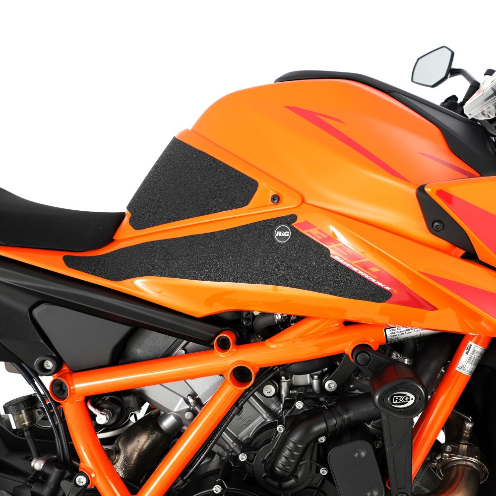 R&G Racing Clear Tank Traction Grips For 2024-2024 KTM 1390 Super Duke R Evo