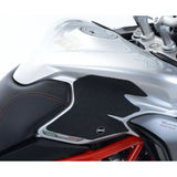 R&G Racing Clear Tank Traction Grips For 2015-2018 MV Agusta Turismo Veloce 800