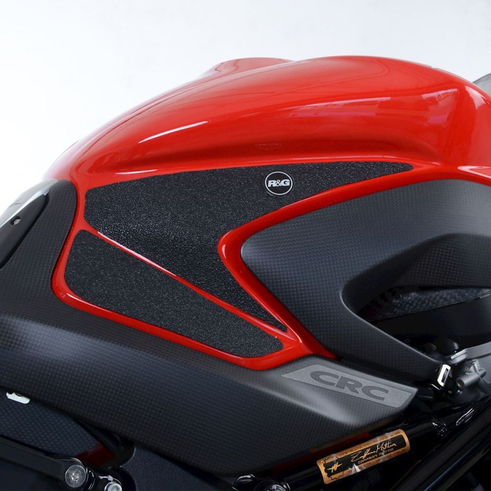 R&G Racing Clear Tank Traction Grips For 2020-2024 MV Agusta Brutale 1000RR