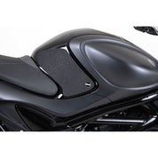 R&G Racing Black Tank Traction Grips For 2009-2016 Suzuki SFV650 Gladius