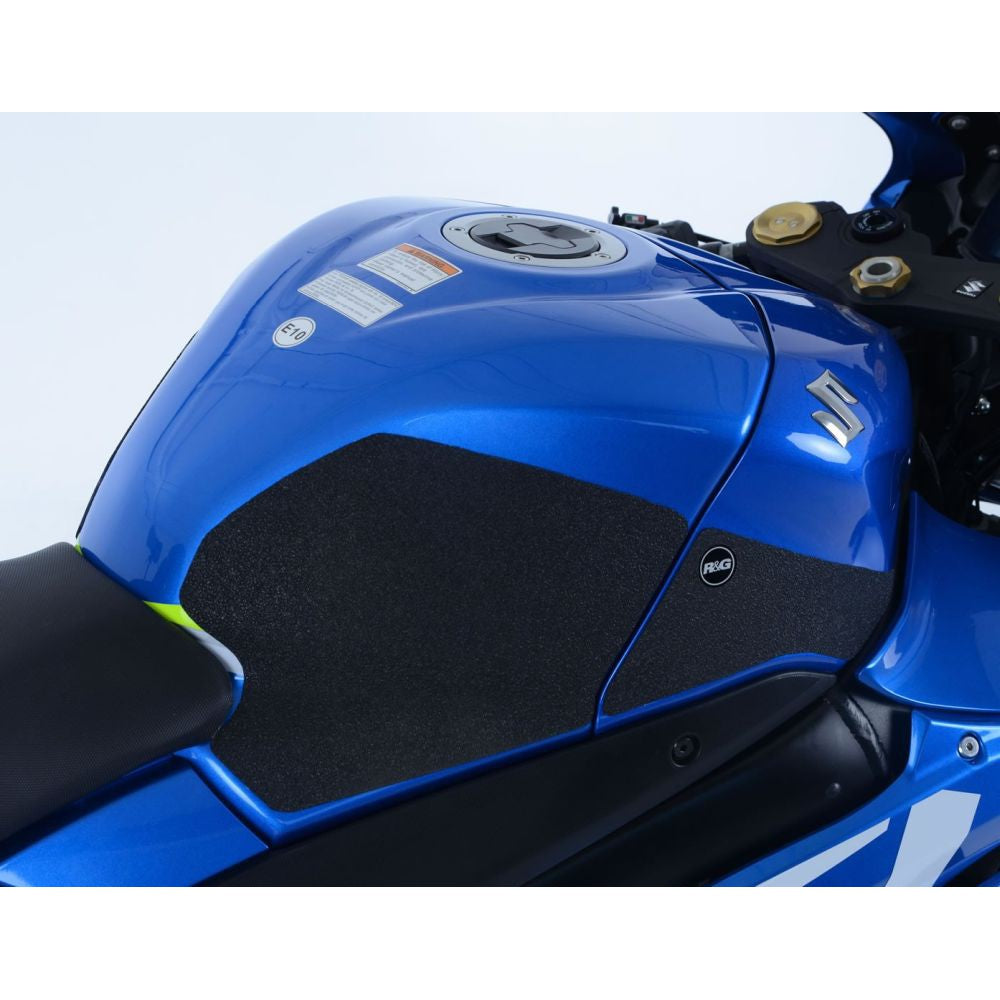 R&G Racing Black Tank Traction Grips For 2017-2018 Suzuki GSXR1000