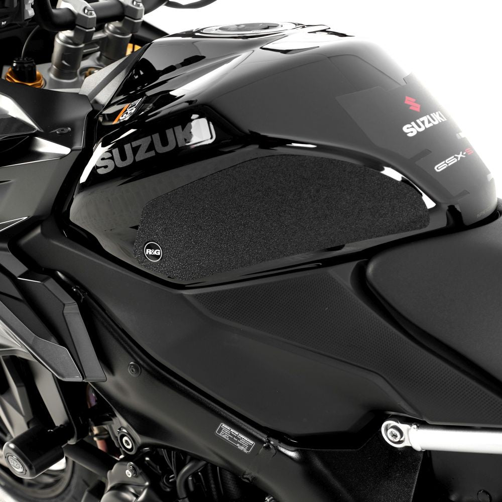 R&G Racing Clear Tank Traction Grips 2 piece For 2021-2024 Suzuki GSX-S 950