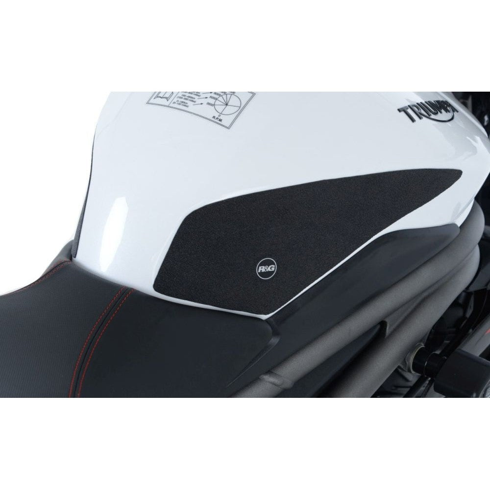 R&G Racing Clear Tank Traction Grips For 2018-2020 Triumph Speed Triple RS