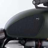 Puños de tracción para depósito R&G Racing, color negro, para Triumph Scrambler 1200 XC (2019-2024)