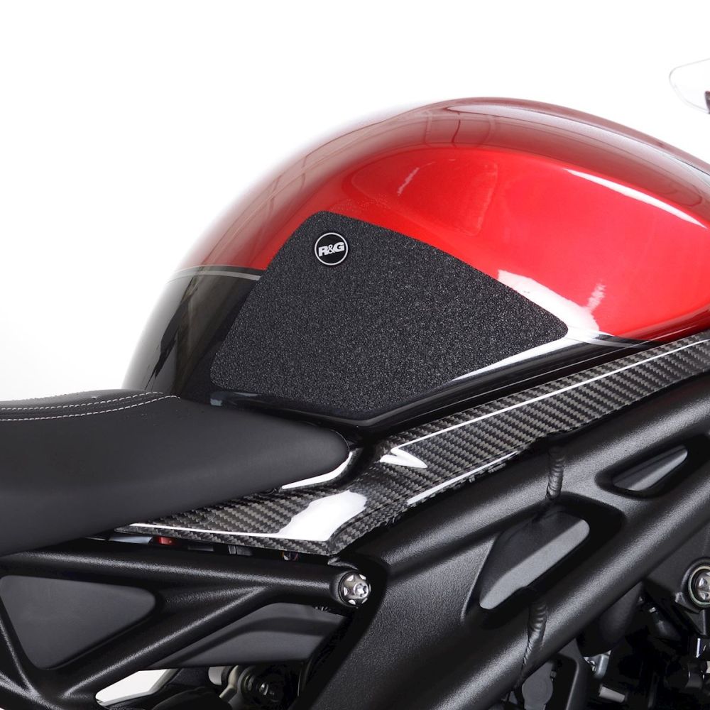 R&G Racing Black Tank Traction Grips For 2022 Triumph Speed Triple RR EZRG826BL