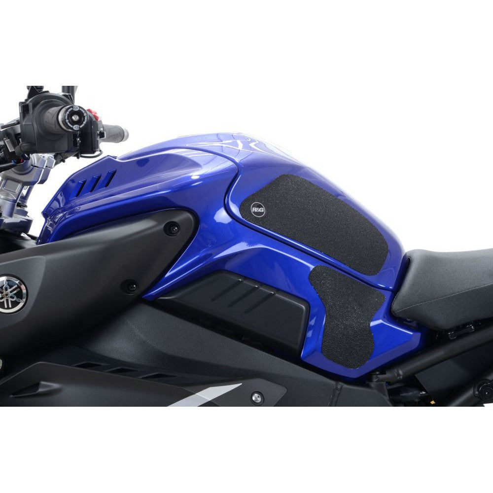 R&G Racing Black Tank Traction Grips For 2017-2024 Yamaha MT-10 SP