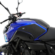 R&G Racing Black Tank Traction Grips For 2021-2024 Yamaha MT-07 EZRG940BL