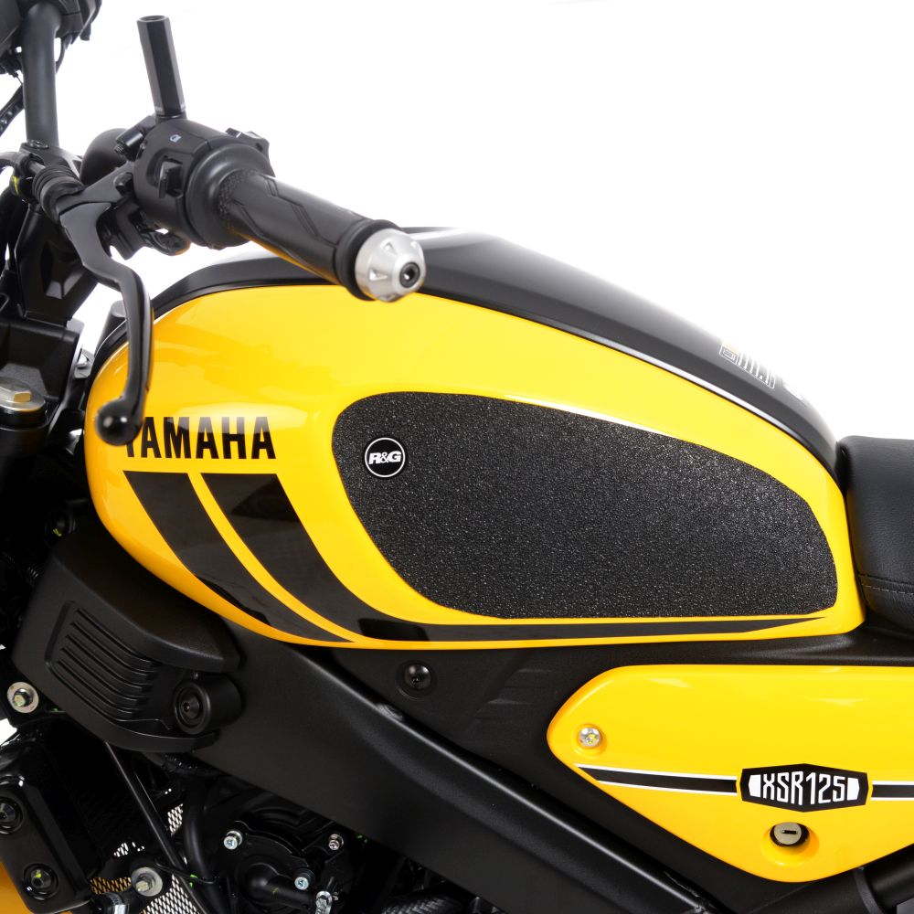 R&G Racing Clear Tank Traction Grips For 2021-2024 Yamaha XSR125 EZRG945CL