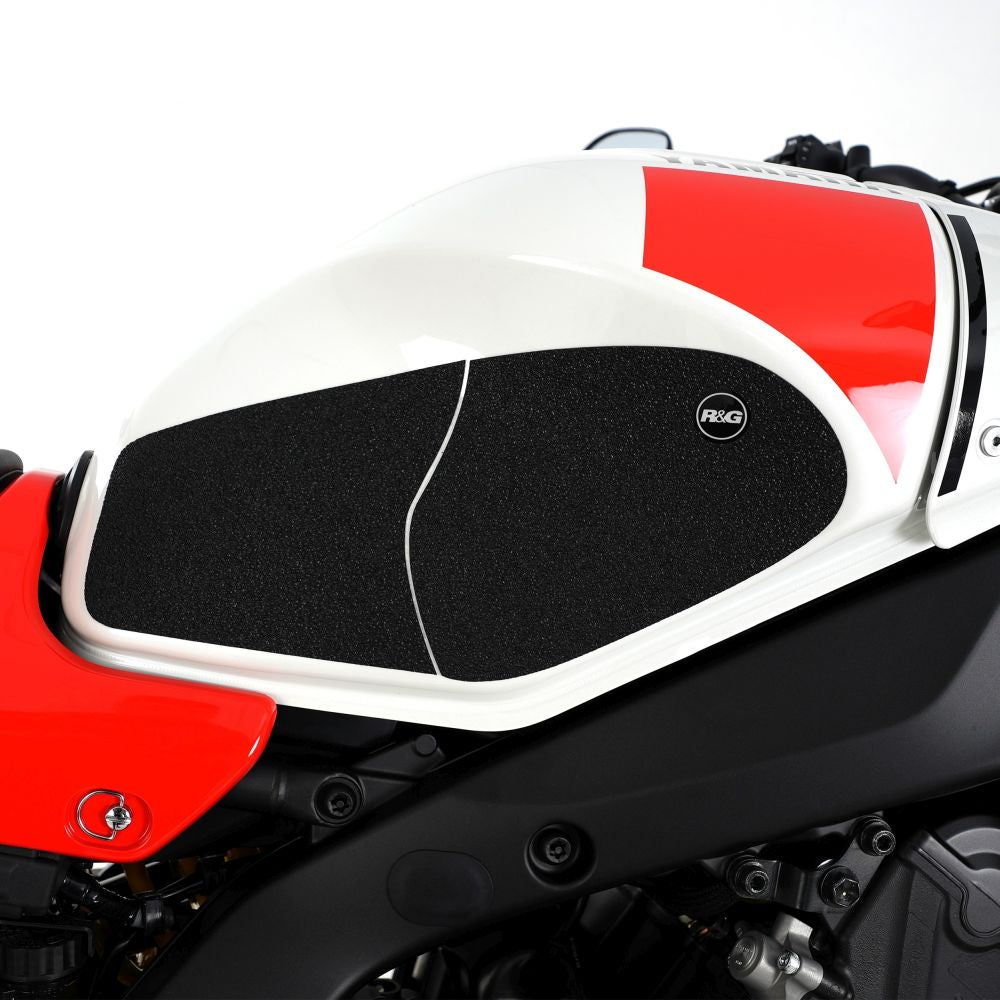 R&G Racing Black Tank Traction Grips For 2024-2024 Yamaha XSR900 GP EZRG948BL