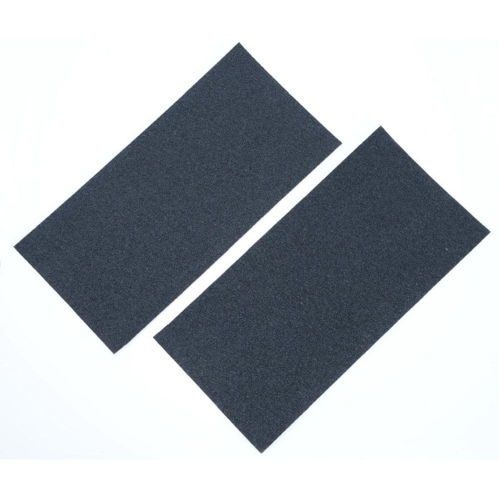 Juego de láminas de tracción universales para tanques R&G Racing, color negro, 305 mm x 155 mm