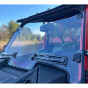 Seizmik Toolless Versa-Vent Scratch Resistant Hard Coated Windshield