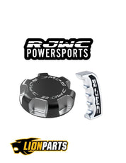 RJWC Krossflow Billet Shifter And Gas Cap 2.0 For Can Am Outlander + Renegade G2