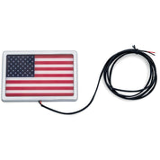 Kuryakyn LED Freedom Flag Chrome