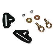 DragonFire Racing Quick-Release Snap Hook Harness Tab Kit - 3" - 14-0090