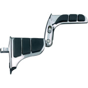 Harley FXDF Dyna Fat Bob 08-14Swing Wing Footpegs Male Mount Chrome by Kuryakyn
