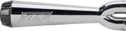 Two Brothers Racing Comp-S 2-into-1 Polished Full Exhaust System with Carbon Fiber End Cap 005-4960199-P