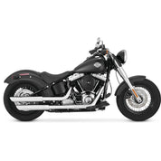 Vance And Hines Twin Slash Muffler 3in Slip On Exhaust Chrome With Fuelpak FP4