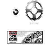 520 BMXR Chain, Front & Rear St Sprocket Kit for KAWASAKI KSF400A KFX 2003-2006