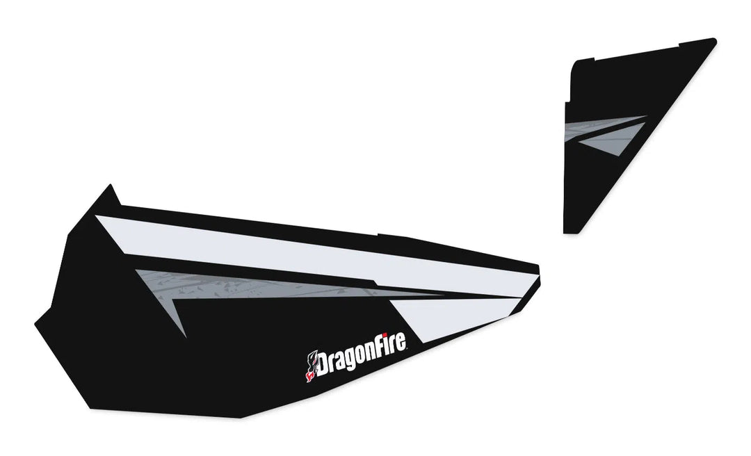DragonFire Racing RZR XP 1000 Door Graphics - Black Pearl - 07-1107
